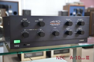 NEC A-10typeⅢ インテグレーテッドアンプ　　　　　　（342）