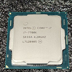 CPU Intel Core i7 7700K 4.2GHz 4コア8スレッド KabyLake PCパーツ インテル 動作確認済み (3)