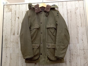 BARBOUR BEDALE ORIGINAL オイルドジャケット 1302245 サイズ36 カーキ系 バブアー 取り外し可能フード付き