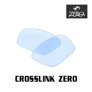 オークリー サングラス 交換レンズ クロスリンクゼロ ミラーなし CROSSLINK ZERO OAKLEY ZERO TECH BASE製 互換レンズ