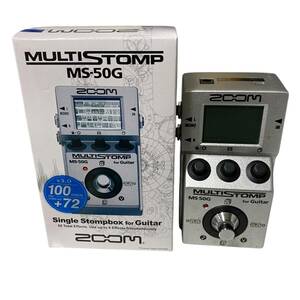 【中古品】動作未確認 ズーム ZOOM MULTISTOMP MS-50G マルチストンプ マルチエフェクター kyA12004RO