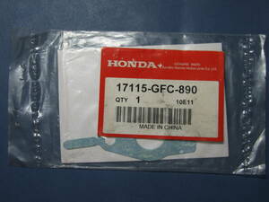 わけあり品：HONDA ホンダ純正 17115-GFC-890 ガスケットインレットパイプ 未使用品★再入荷未定★]4102