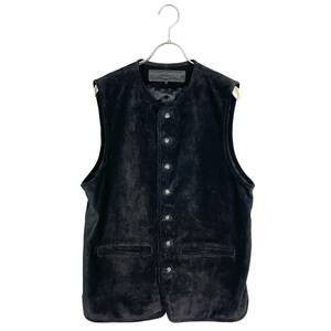 CHROME HEARTS(クロムハーツ) suede leather vest (black)