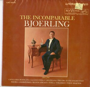 米RCA LSC2570ユッシ・ビョルリング THE INCOMPARABLE BJOERLING＊