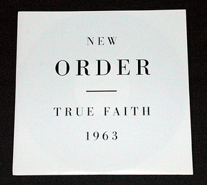 LP NEW ORDER/True Faith Renix 1963-Fac183R　(277B)