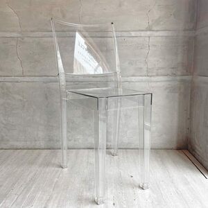 ♪ カルテル Kartell ラ マリー La Marie ダイニングチェア クリスタル フィリップ・スタルク ポリカーボネート スタッキング イタリア A