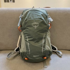 オスプレー Osprey Hikelite 18 Backpack 緑 バックパック ユニセックス クライミング アウトドア リュックサック 大容量