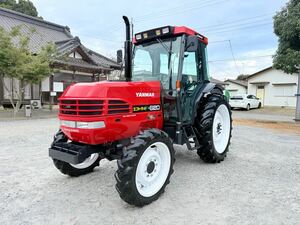 ヤンマートラクター AF-620エコトラ★62馬力★4WD★876H★エアコンキャビン★ パワステ★取扱説明書★下取りOK！