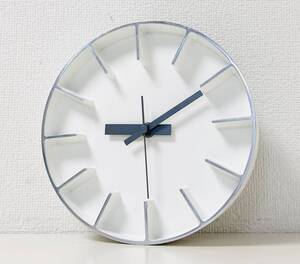 全国無料無料　レムノス Lemnos 「 Edge Clock エッジクロック Sサイズ 」直径18cm