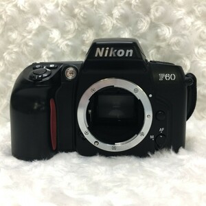 Nikon F60D ニコン F60D ボディ 35mm 一眼レフカメラ Fマウント オートフォーカス パノラマ機能 ストラップ付 ジャンク品 ／ 05-01015