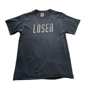 00s LOSER Tシャツ ヴィンテージ ビンテージ フェード ボロ バンド パンク ラップ 音楽 映画 ムービー アート 企業 アニメ USA製 SUB POP