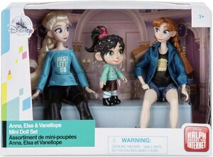 シュガーラッシュ オンライン ディズニープリンセス アナと雪の女王 アナ & エルサ ヴァネロペ ドール フィギュア Disney ディズニー