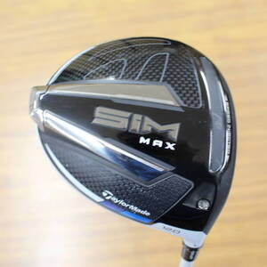 ★【中古品・HCなし】レディースTaylorMade テーラーメイド SIM MAX ドライバー 12.0 TENSEI BLUE TM40 L 日本正規品 定価\80,300-