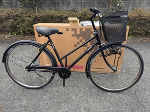 当時物☆カワムラサイクル　サクシード　２６型内装４段　マットブラック　未使用車　KAWAMURA　川村　自転車　通勤　通学