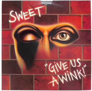 g0059/LP/英/特殊ジャケ/Sweet/Give Us A Wink