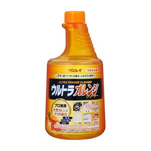 リンレイ　ウルトラオレンジクリーナー 付け替え 700ml　天然オレンジオイル配合　天然由来成分98％　除菌　ウイルス除去　