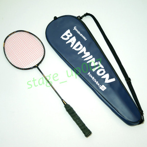 GANBARANAI BADMINTON KENKYUKAI/頑張らないバドミントン研究会／カーボン製 バドミントンラケット-Comfort 880-（美品）／管HVKQ