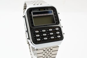 カシオ シルバー デジタル 計算機 CL-301 ソーラー メンズ 腕時計 CASIO