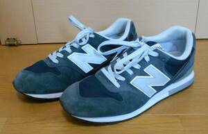 ■ニューバランス(New Balance)【MRL996AN/27.0cm/US9/ネイビー/スエード】ユーズド♪