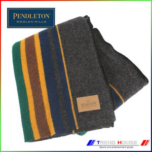 ペンドルトン ブランケット［PENDLETON］YAKIMA CAMP BLANKET THROW/ヤキマキャンプ ブランケット オックスフォード_ZA158-53956/OXFORD