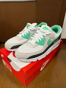 ナイキ AIR エアマックス 90 airmax90 ホワイト グリーン ライトグレー DM0029-104 正規 NIKE