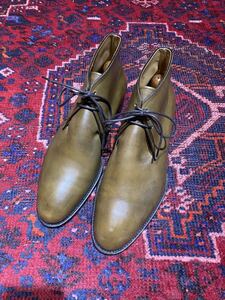 三陽山長 長伍郎LEATHER CHUKKA BOOTS MADE IN JAPAN/サンヨウヤマチョウレザーチャッカブーツ