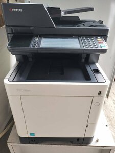 □印字1572枚！ KYOCERA 京セラ カラーA4複合機 ECOSYS M6535cidn コピー/プリント/スキャン/FAX/両面印刷/＜D0508Z2BH＞