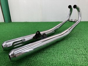 GT550 マフラー GT550 スズキ 純正 中古 バイク 部品 激レア 当時物 メッキ良好 修復素材やストックに 車検 Genuine