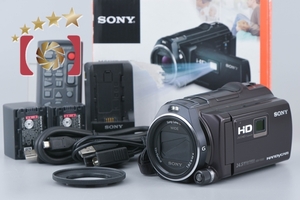 【中古】SONY ソニー ハンディカム HDR-PJ800 ブラウン デジタルビデオカメラ 元箱付き