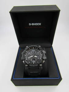 159-KA1199-60: CASIO G-SHOCK MASTER OF G - LAND MUDMASTER GWG-100-1AJF 稼働品