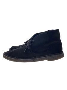 Clarks◆デザートブーツ/26cm/BLK/スウェード/61151246