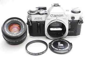 Canon AE-1 /FD 50mm 1:1.8 (良品） 07-06-13