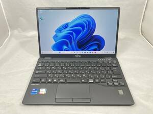 タッチパネル&Office付 富士通 LIFEBOOK U9312/K (Core i7-1265U_16GB_1TB_13.3型_無線,BT,WebCam_Win11 Pro) ※液晶枠割れ修繕済_#300714