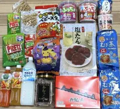 お菓子、飲料、食品詰め合わせ　（おまけ付き）