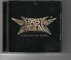 通常盤ベストアルバム！BABYMETAL [10 BABYMETAL YEARS] ベビメタ