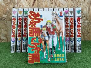 10B313 競馬狂走伝ありゃ馬こりゃ馬 土田世紀 1-17巻セット 4.14.15巻抜け有り 漫画 単行本 中古品