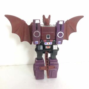 □ TAKARA タカラ 1986 トランスフォーマー 催眠術兵 ワイプ 当時物 現状品 検）変形 コウモリ ヘッドマスター デストロン □24091401