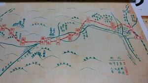 ★新品！　幻の鉄道　南総鉄道～キハ101，カラー鳥瞰図、時刻表、構内平面図。