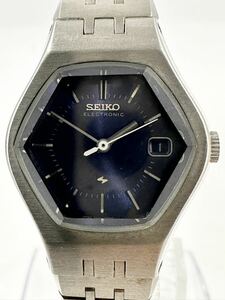 【5N18】1円スタート SEIKO ELECTRONIC / 3202-7000 セイコー エレクトロニック クオーツ デイト レディース 腕時計