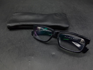 ▽ 【225】 クロムハーツ メガネ SPLAT-A ダイヤ入 / CHROME HEARTS アイウェア Eyewear 眼鏡 フレーム スクウェア アクセサリー 