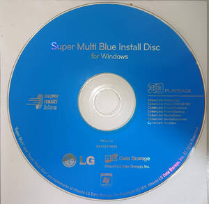 super Multi Blue install Disk　for windows