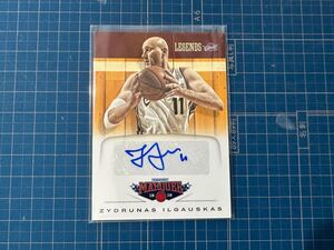 2012-13 Zydrunas Ilgauskas Panini Marquee Legends Signatures 