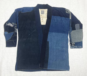 visvim ICT NORAGI KOFU INDIGO PATTERN 藍染 古布 刺し子 襤褸