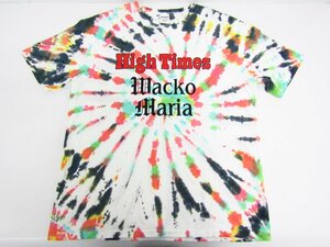 WACKO MARIA ワコマリア 24ss HIGHTIMES TIE DYE CREW NECK T-SHIRT タイダイ Tシャツ★FG7497