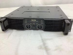 Panasonic RAMSA/パワーアンプ WP-9150 コード記載1997年 ジャンク品 ACB