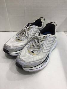 【HOKA ONE ONE ホカオネオネ】 F27217K W CLIFTON 4 クリフトン ローカットスニーカー グレー 25cm スポーツ 2407oki k