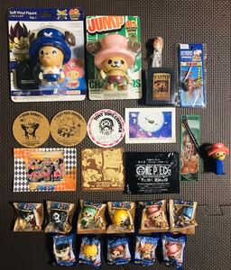 【レア】☆ONE PIECE☆フィギュア/ナツコミ/アニメイトストラップ/JUMP SHOPしおり/ジッポ/ペッツ/ぬいぐるみ【グッズセット】非売品 大量