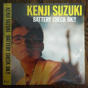 レア LP レコード KENJI SUZUKI BATTERY CHECK OK 鈴木賢司