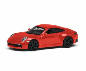 シュコー 1/87 ポルシェ 911 (992) カレラS レッド Schuco Porsche 911 Carrera S ミニカー HOスケール