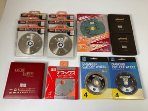 g211 ダイヤモンドカッター 各種 東レ/三菱マテリアル/旭ダイヤモンド 他 計14点 未使用 店舗在庫品【白蓮】01